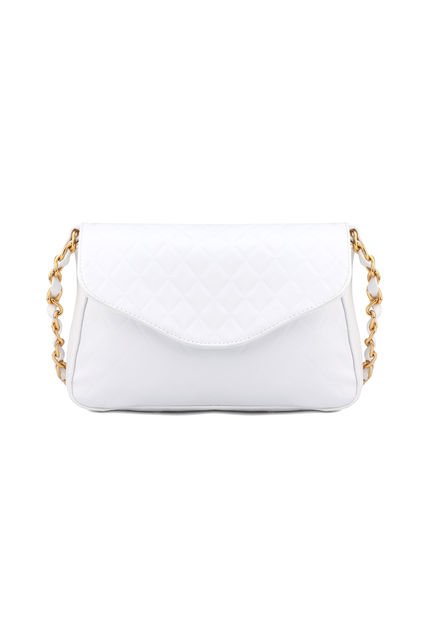 Bolso Manos Libres Macoly 572 Coco Blanco