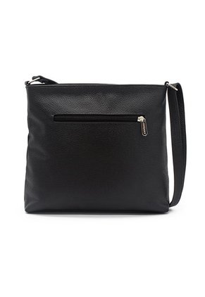 Bolso Manos Libres SO 1007 Cuero Negro Liso 
