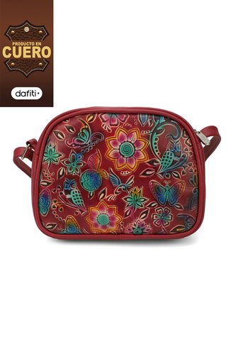 Bolso Manos Libres Negro Macoly M300 Tala Rojo Macoly