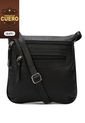Bolso Manos Libres 751 Cuero Negro de Macoly