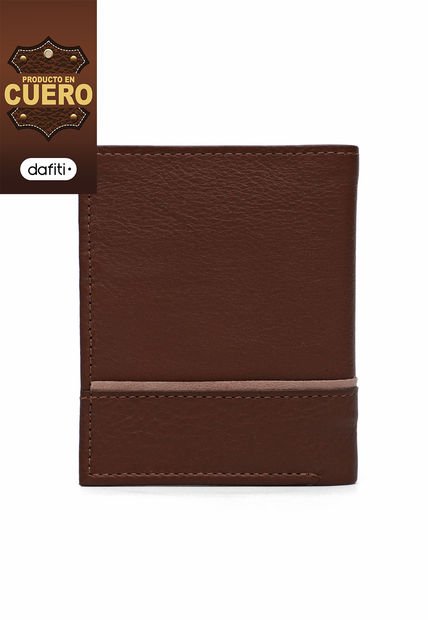 Portadocumento Para Hombre 320 Cuero Miel Linea Beige