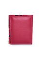 Portadocumento Plano AM13 Cuero Tala Rojo de Macoly