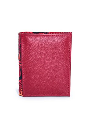 Portadocumento Plano AM13 Cuero Tala Rojo