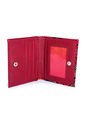 Portadocumento Plano AM13 Cuero Tala Rojo de Macoly