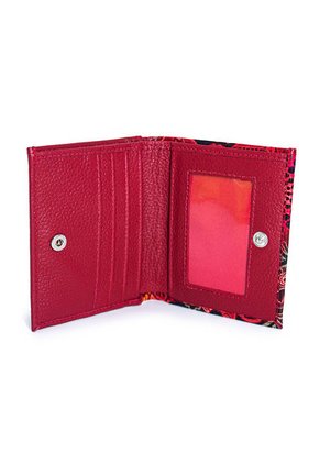 Portadocumento Plano AM13 Cuero Tala Rojo