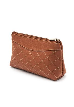 Cosmetiquera, Monedero Y Portaesferos Berlin Acolchado Miel