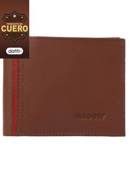 Billetera Hombre 312 En Cuero Miel