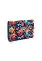 Billetera Mini Macoly A035 Flora Azul  de Macoly
