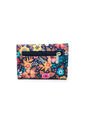 Billetera Mini Macoly A035 Flora Azul  de Macoly