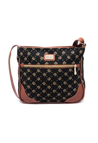 Bolso Manos Libres Mediano 792 Yacar Macoly Miel Macoly