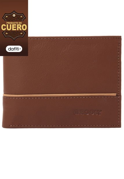 Billetera Hombre Macoly  071 Cuero Miel