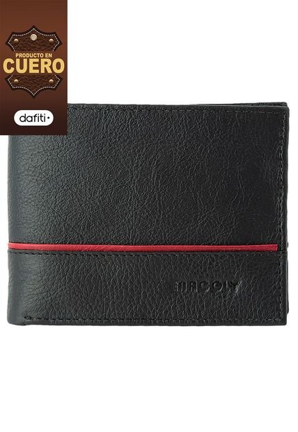 Billetera Hombre Macoly  071 Cuero Negro