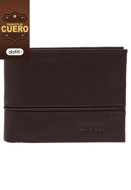 Billetera Hombre Macoly 079 Cuero Cafe