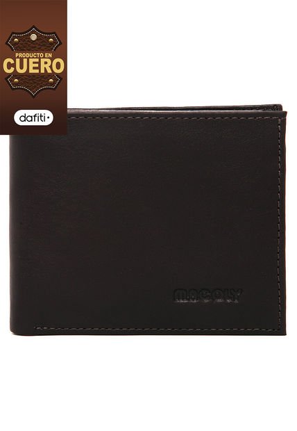 Billetera Hombre Macoly 073 Cuero Café