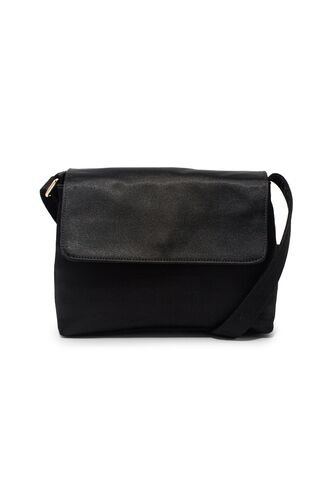 Bolsos Manos Libres Pequeño 574 Razzo Negro Oro Macoly