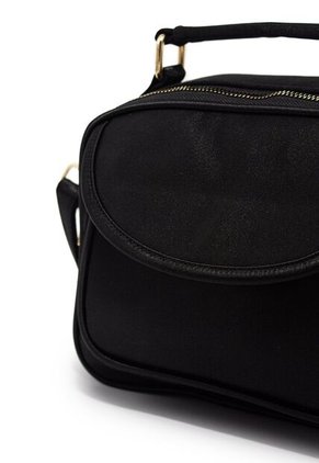 Bolso Manos Libres Macoly 701 Razzo Negro Oro