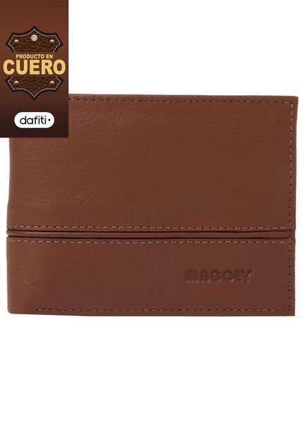 Billetera Hombre Macoly 079 Cuero Miel