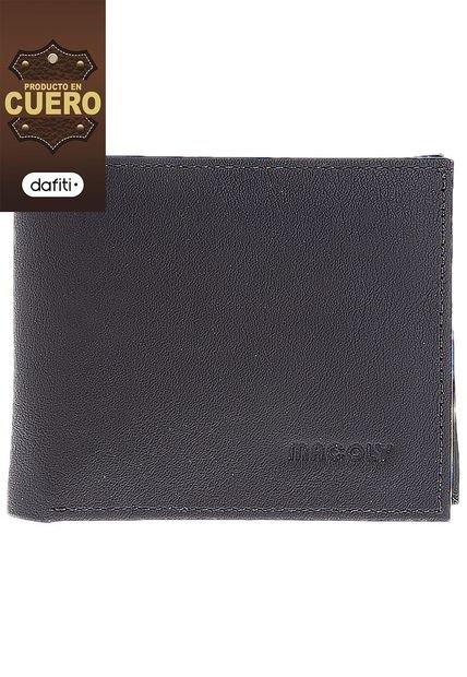Billetera Hombre Macoly 073 Cuero Negro