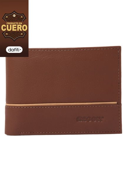 Billetera Hombre Macoly  072 Cuero Miel