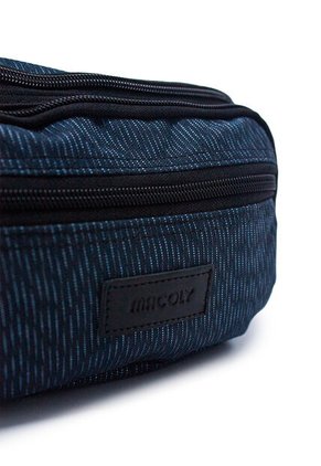 Canguro En Lona 319 Correa Corta Para Uso Riñonera Lona Azul Oscuro Electron