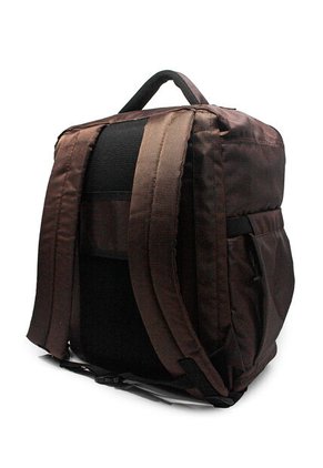 Morral/maleta Viaje Avión Macoly 309 Lona Cafe Textura