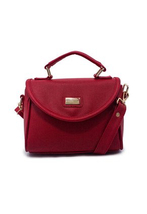 Cartera Manos Libres Macoly 876 Denver Rojo