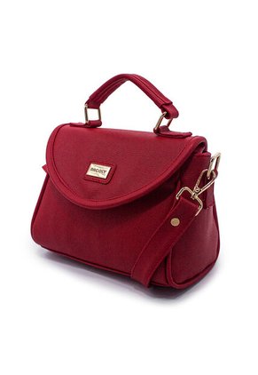 Cartera Manos Libres Macoly 876 Denver Rojo