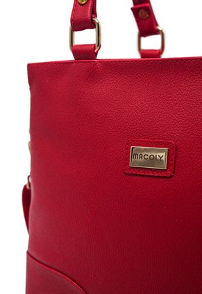 Bolso De Hombro Manos Libres Macoly 874 Denver Rojo