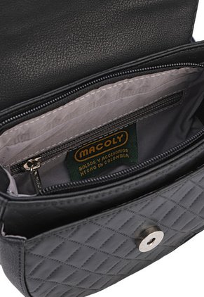 Bolso Manos Libres Macoly 811 Coco Negro