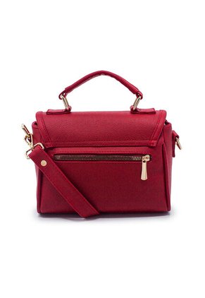 Cartera Manos Libres Macoly 876 Denver Rojo