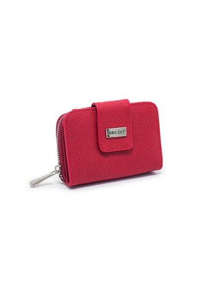 Billetera Mini Macoly A017 Barcelona Rojo Niquel