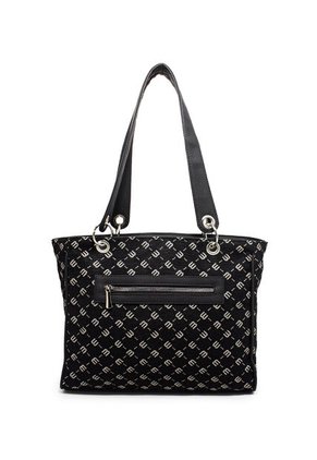 Bolso De Hombro Grande Macoly 823 Yacar Macoly Negro