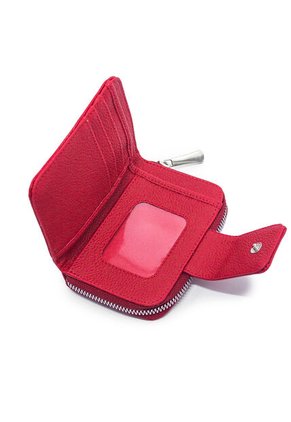 Billetera Mini Macoly A017 Barcelona Rojo Niquel
