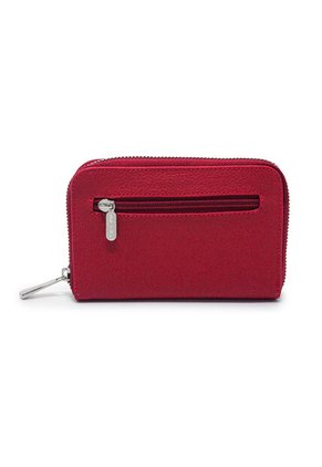 Billetera Mediana Macoly A026 Barcelona Rojo Niquel