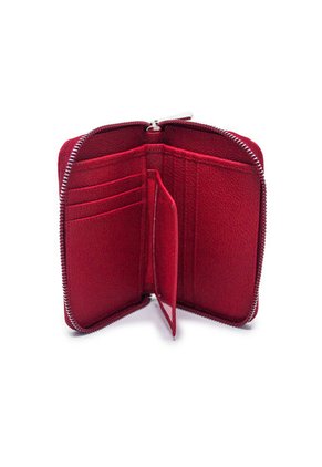 Billetera Mediana Macoly A026 Barcelona Rojo Niquel
