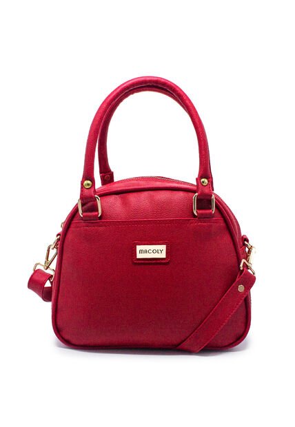 Cartera Manos Libres Macoly 875 Denver Rojo