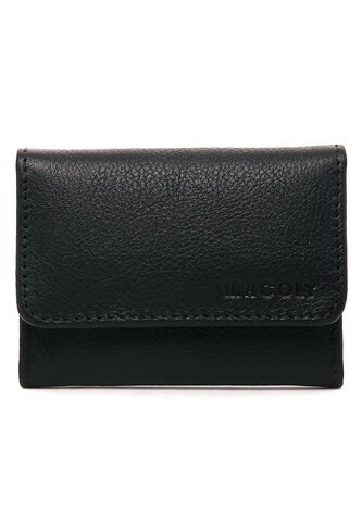 Monedero Para Hombre Macoly 324 Cuero Negro Macoly