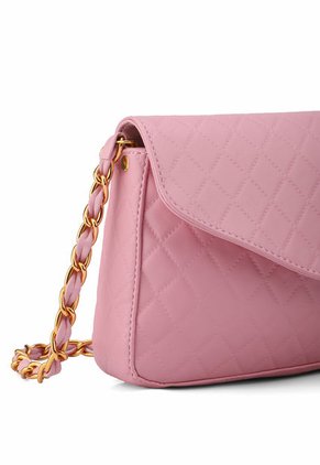Bolso Manos Libres Macoly 572 Coco Rosa