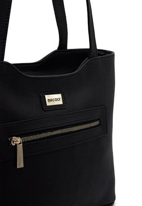 Bolso De Hombro Macoly 816 Oporto Negro Oro