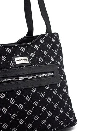 Bolso De Hombro Macoly 816 Yacar Macoly Negro