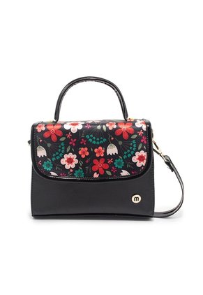 Bolso Manos Libres Macoly 838 Floralia Negro