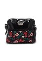 Bolso Manos Libres Macoly 789 Floralia Negro de Macoly