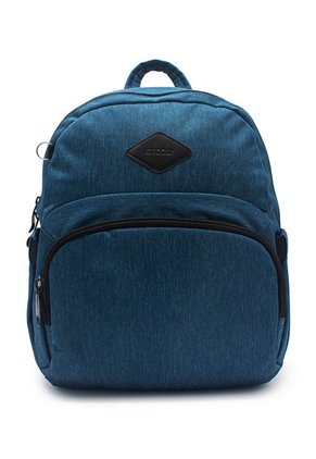 Morral Mediano Macoly 296 Lona Azul Petróleo Textil