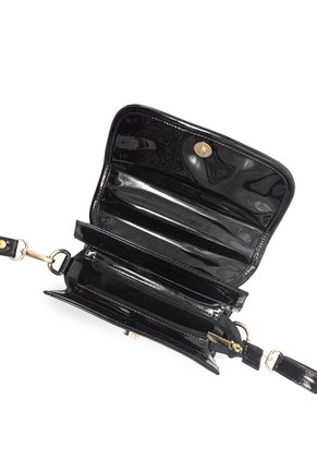 Bolso Manos Libres Macoly 838 Floralia Negro