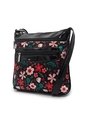 Bolso Manos Libres  751 Floralia Negro de Macoly