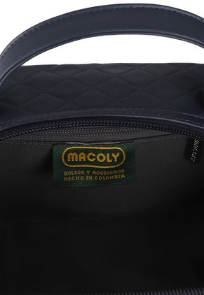 Cartera Manos Libres Macoly 809 Coco Azul