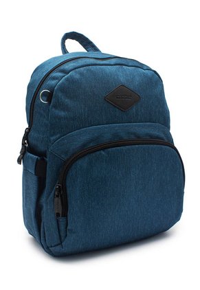 Morral Mediano Macoly 296 Lona Azul Petróleo Textil