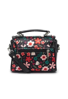 Cartera Manos Libres Macoly 876 Floralia Negro