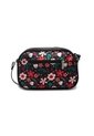 Bolso Manos Libres Macoly 862 Floraria Negro de Macoly