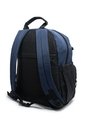 Morral Mediano Macoly 322 Lona Negro X Azul Oscuro de Macoly